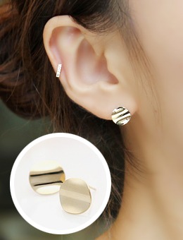 [10K Gold] 웨이브코인 귀걸이